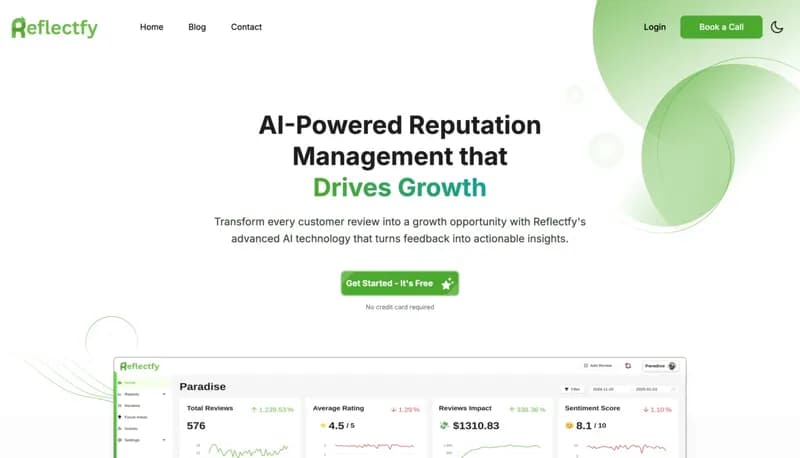 Reflectfy screenshot
