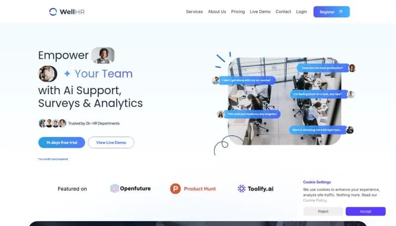 WellHR screenshot