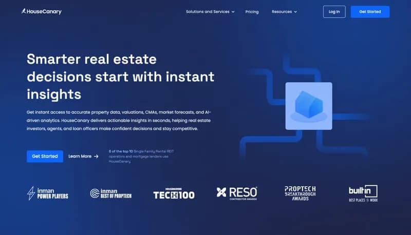 HouseCanary screenshot