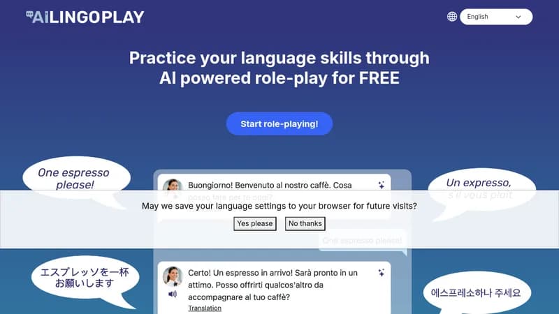 ai lingoplay website