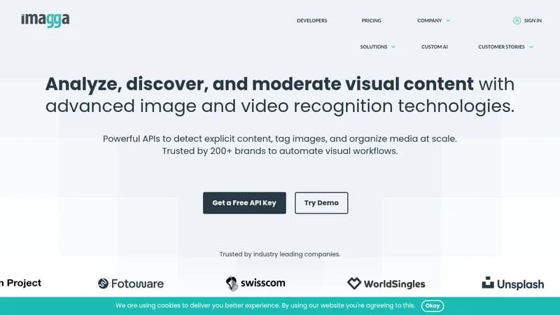imagga website