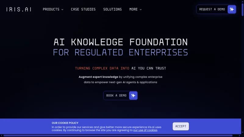 iris.ai website