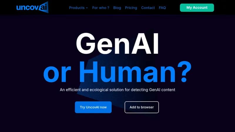 uncovai website