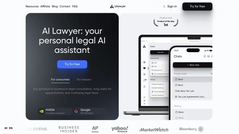 AI Lawyer screenshot