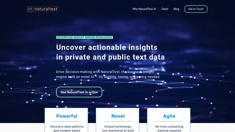 NaturalText screenshot