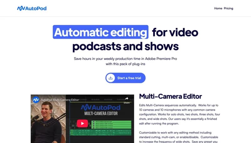 AutoPod screenshot