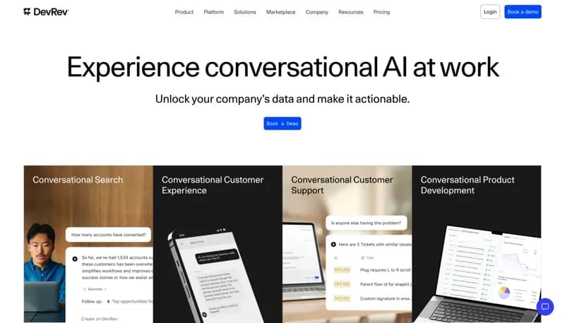 DevRev screenshot