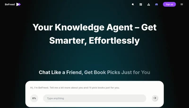 Befreed.ai screenshot