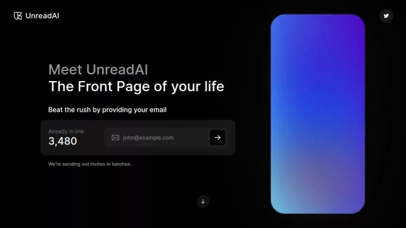 UnreadAI screenshot