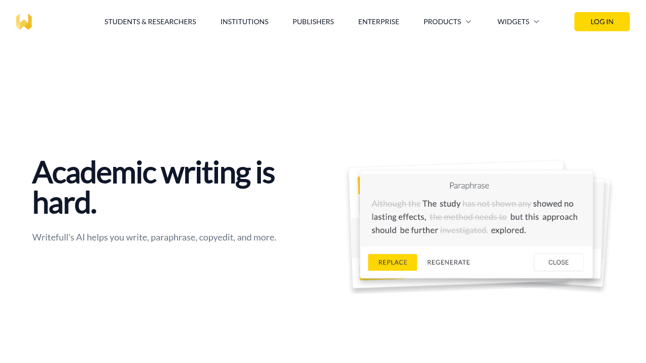 writefull website