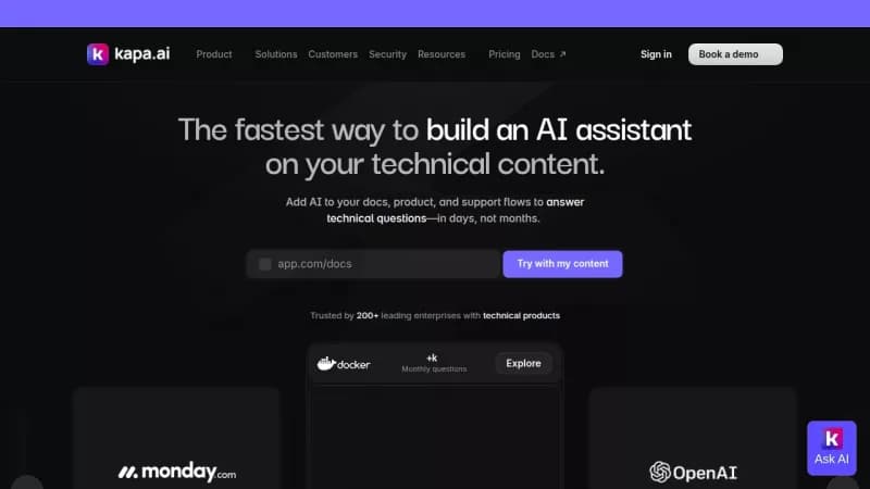 kapa.ai screenshot