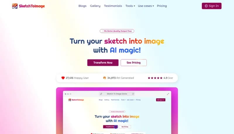 Sketch To Image screenshot