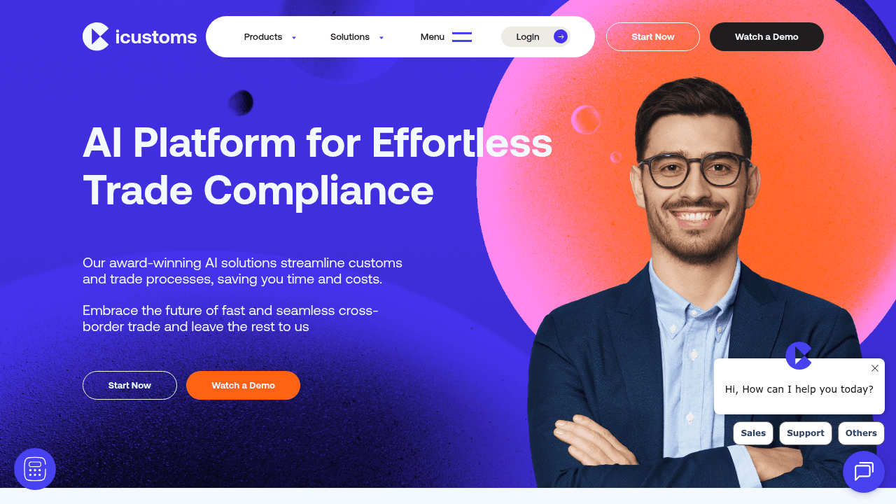icustoms website