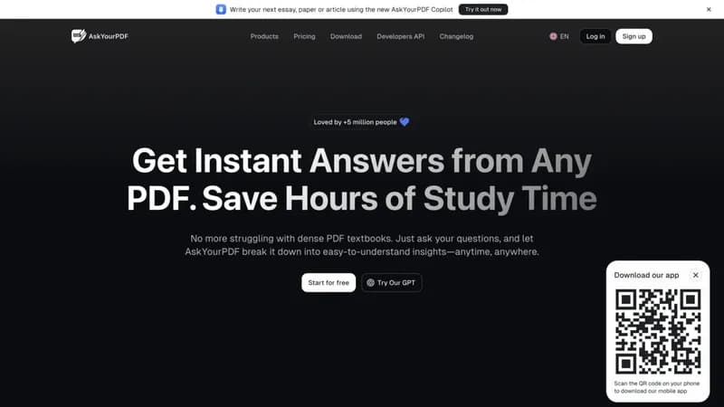 AskYourPDF screenshot