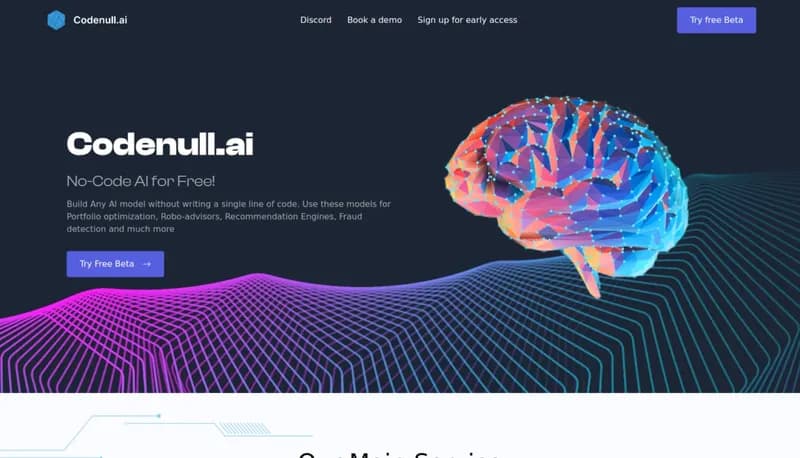 Codenull.AI screenshot