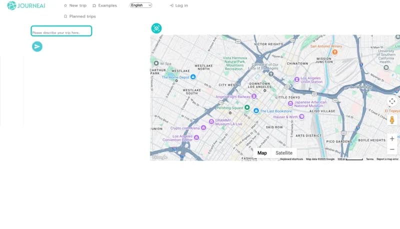 JourneAI screenshot