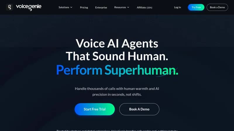 voicegenie website