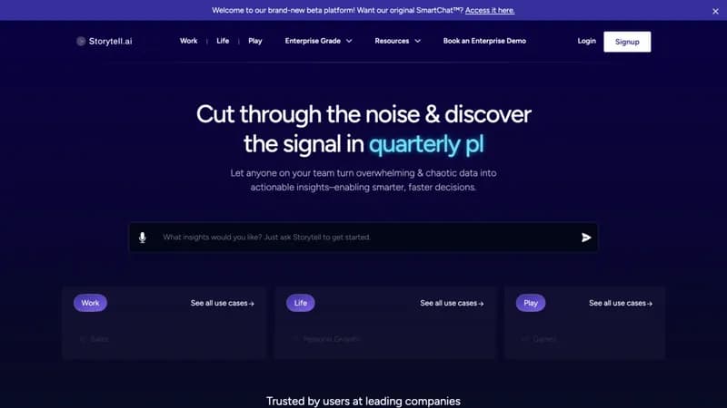Storytell.ai screenshot