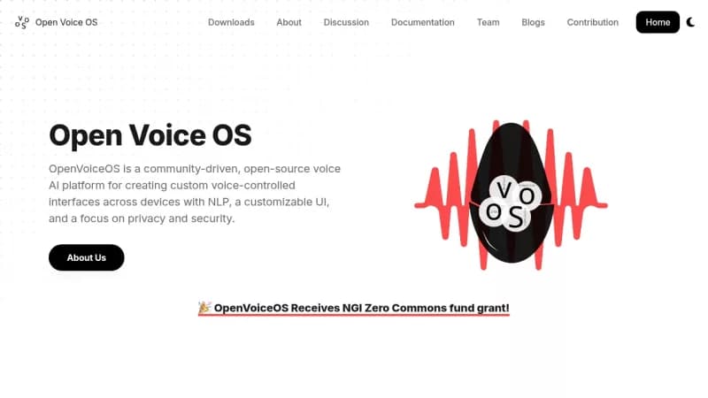 Open Voice OS screenshot