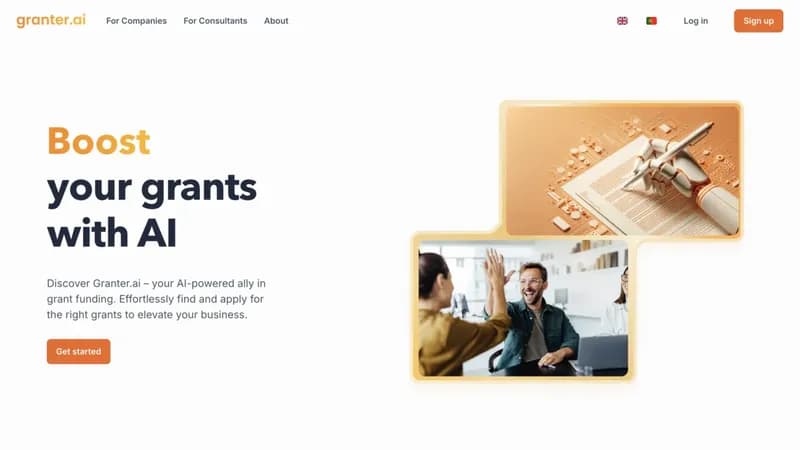 Granter.ai screenshot