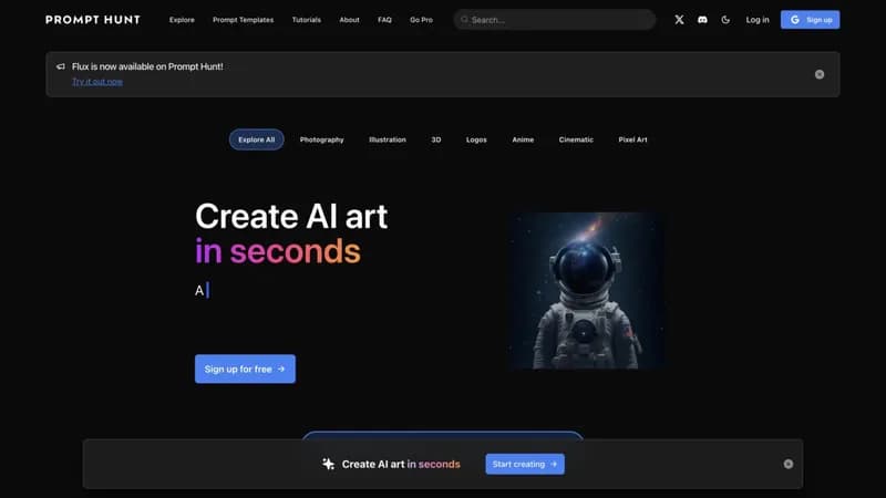 Prompt Hunt screenshot