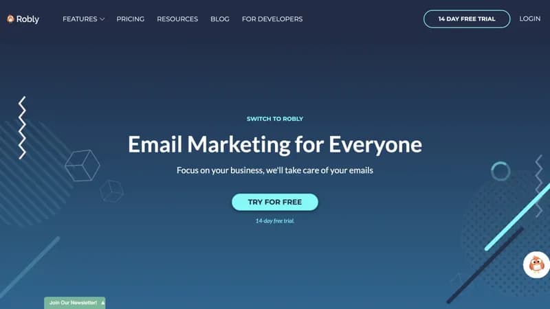 Robly Email Marketing screenshot
