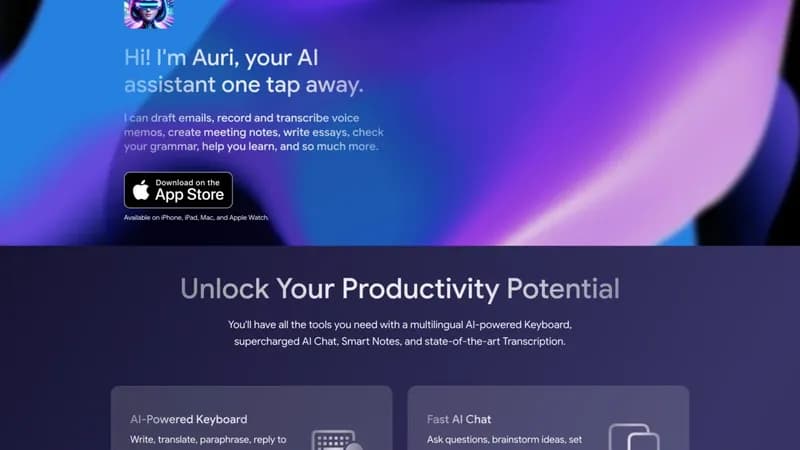 Auri.AI screenshot