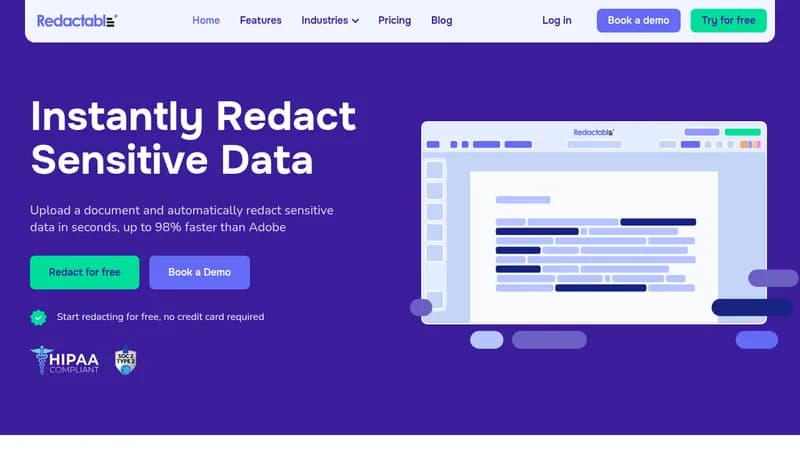 redactable website
