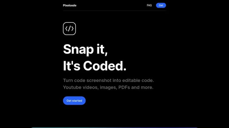 pixelcode website