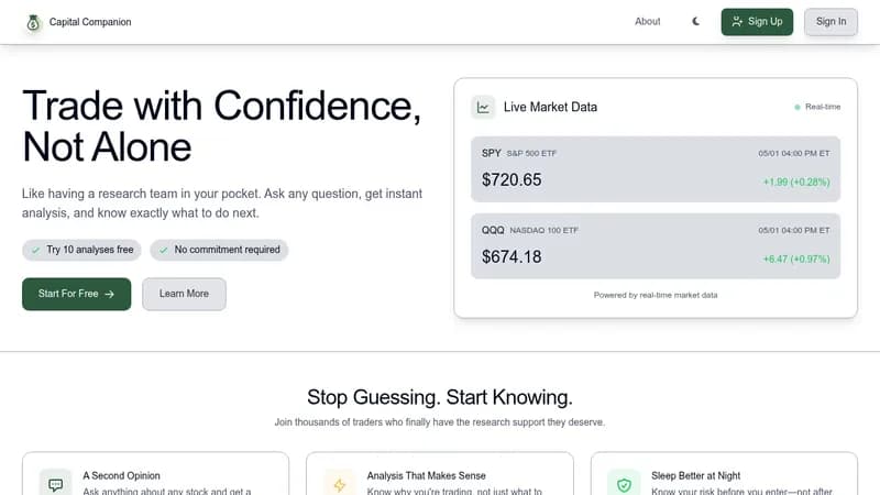 capital companion website