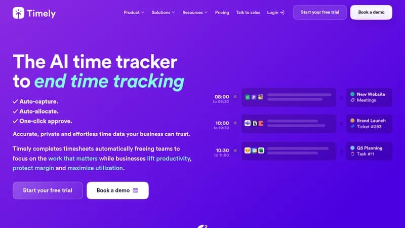 timely website