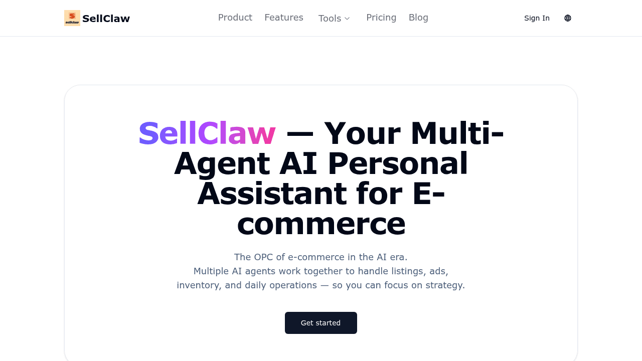 sellclaw website
