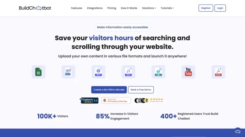 Build Chatbot screenshot