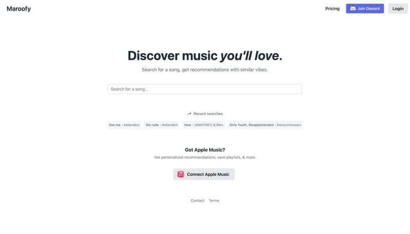 Maroofy screenshot