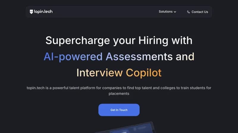 topin.tech screenshot