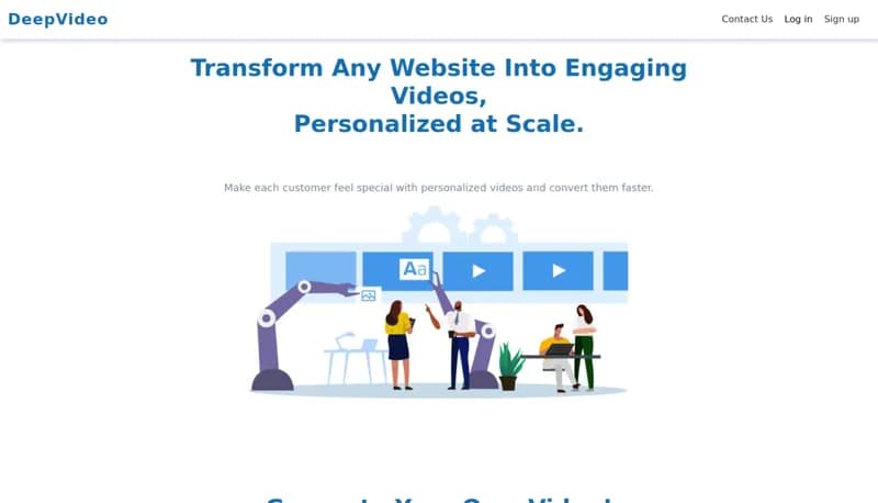 DeepVideo screenshot