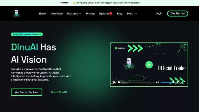 DinuAI screenshot