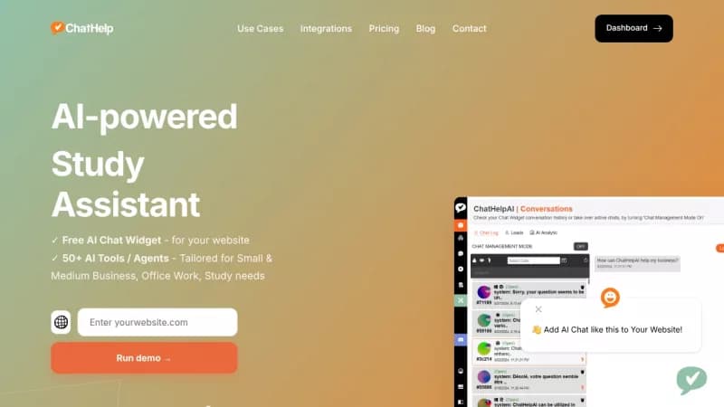 Chathelp AI screenshot