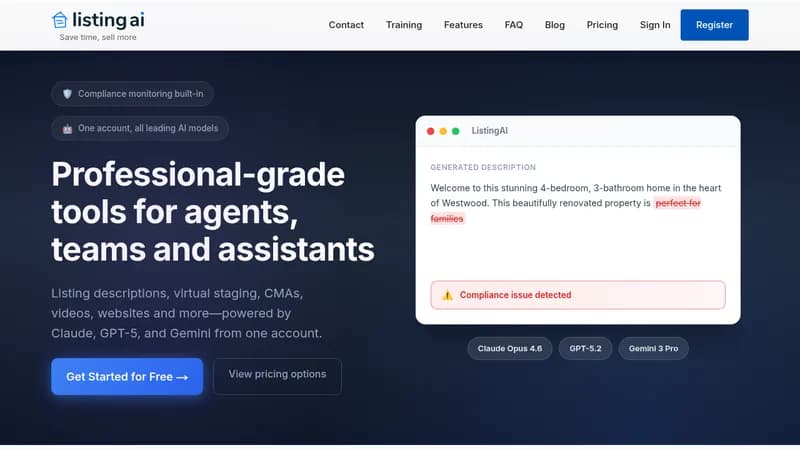listingai website