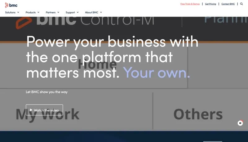 BMC Software screenshot