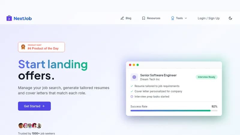 nextjob website