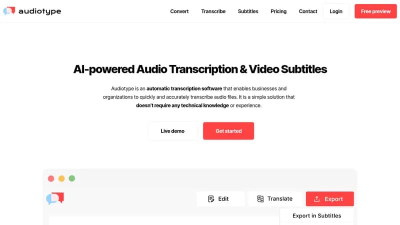audiotype website