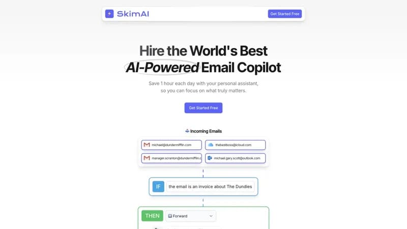 SkimAI screenshot