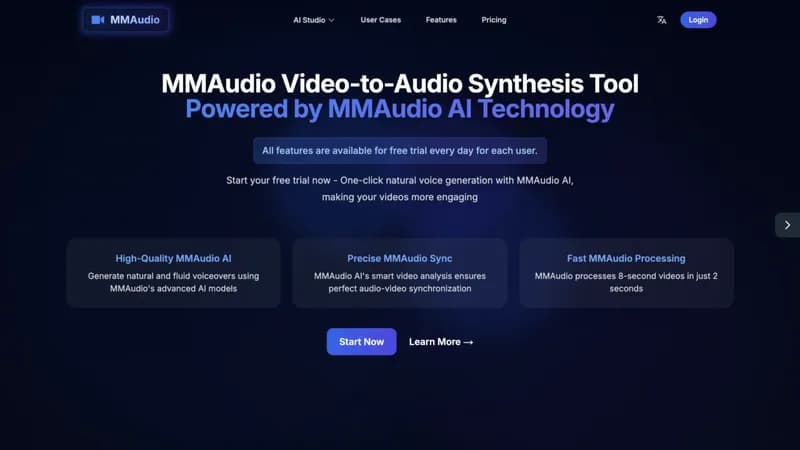 MMAudio screenshot