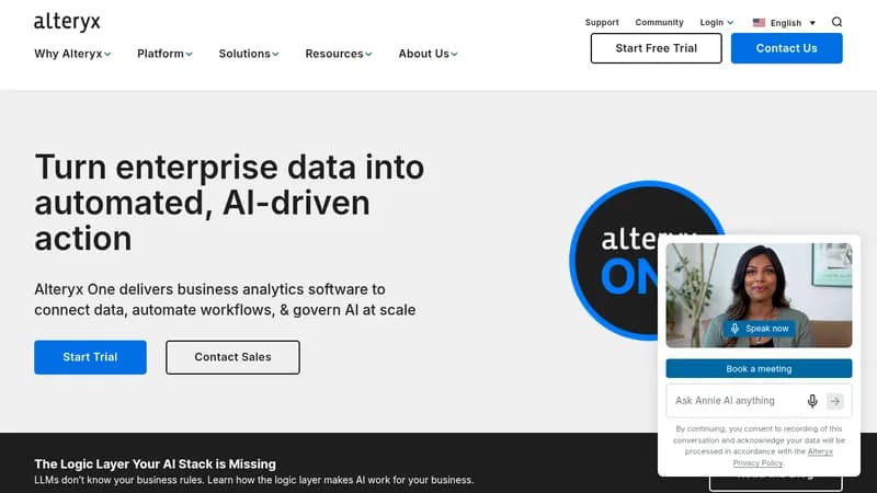 alteryx one website