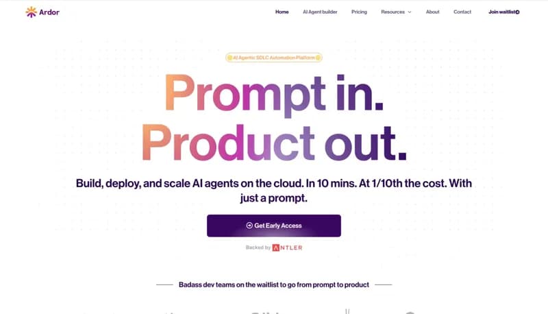 Ardor screenshot