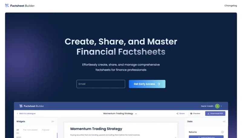 FactBox.ai screenshot