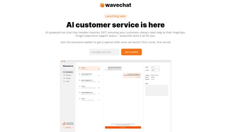 Wavechat screenshot