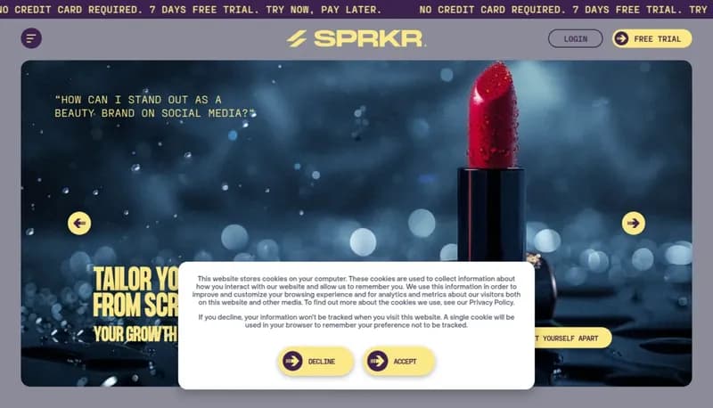 SPRKR screenshot