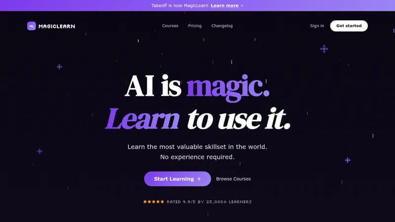 magiclearn website